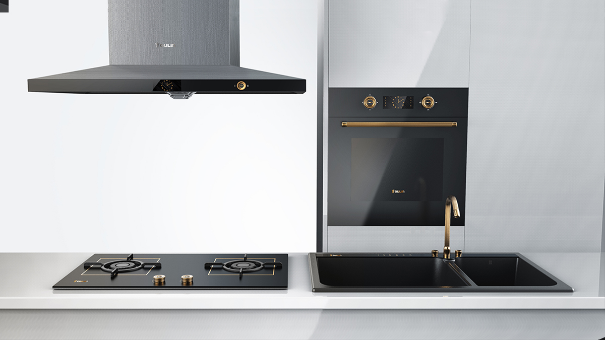 欧琳抽油烟机厨房电器系列产品